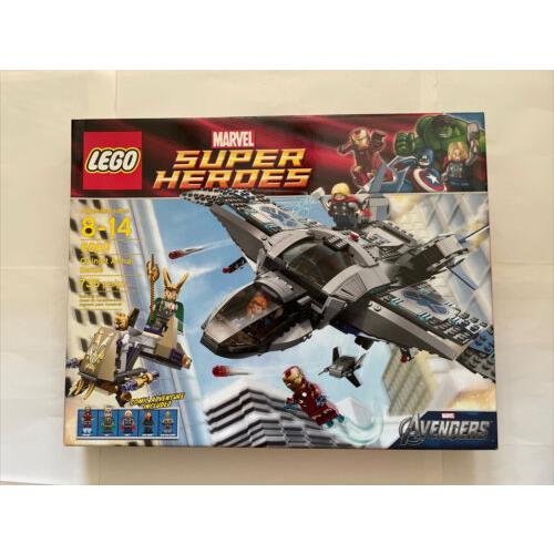 Lego Marvel Super Heroes Quinjet Aerial Battle 6869 Nisb