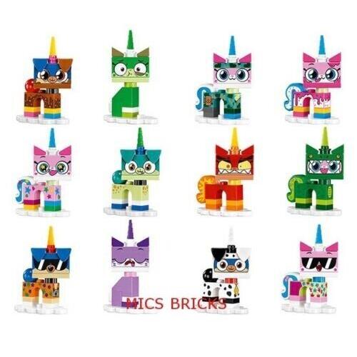 Lego 41775 - Unikitty - Series 1 Mini Figures - Complete Set of 12 Characters