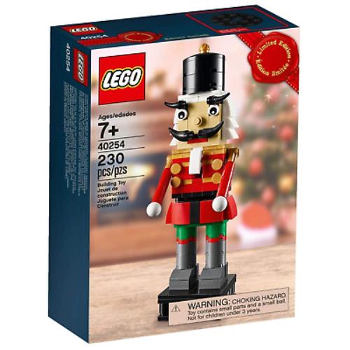 Lego 40254 Christmas Nutcracker Holiday Building Set 230 Pcs Limited Edition