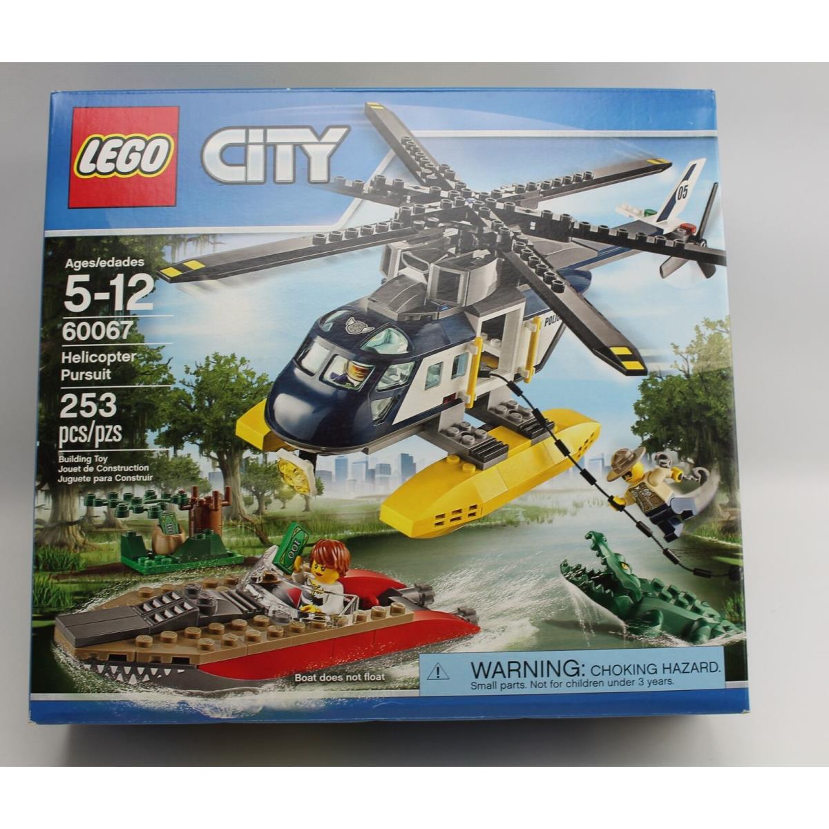 Lego City Helicopter Pursuit Set 60067
