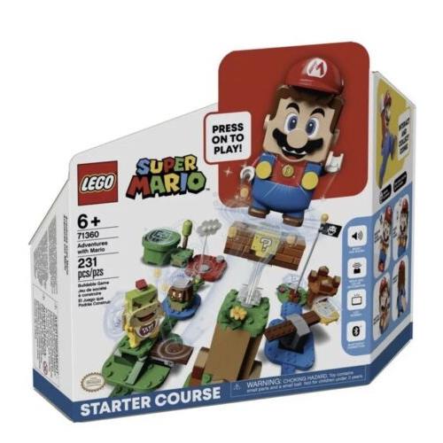 Lego Super Mario Set 71360 Starter Course Adventures with Mario - IN Hand