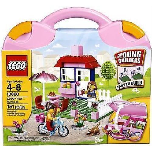 Lego Young Builders Pink Suitcase Set 10660