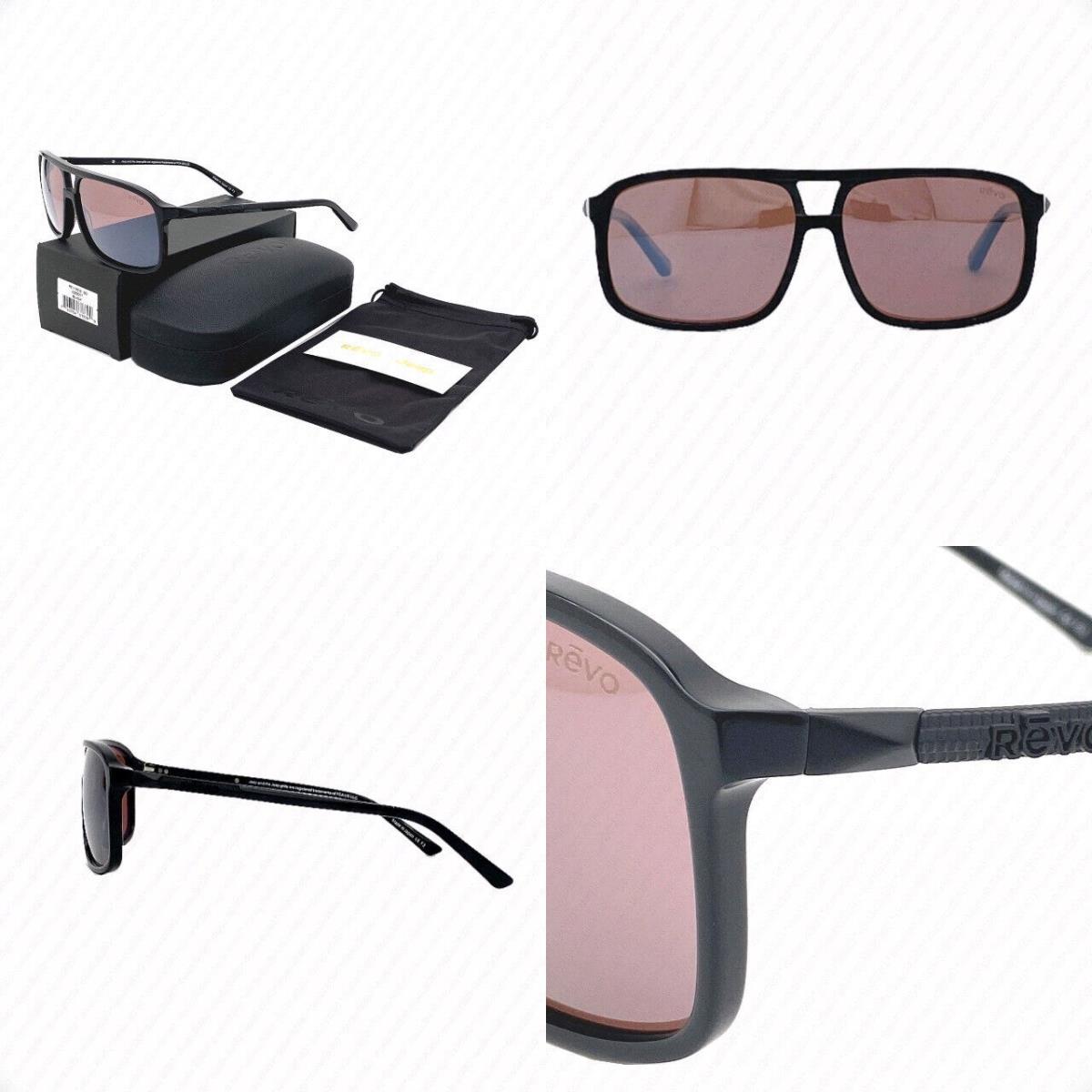 Revo Desert Jeep Navigator RE1165 01 GO 60mm Black W/drive Polarized Sunglasses