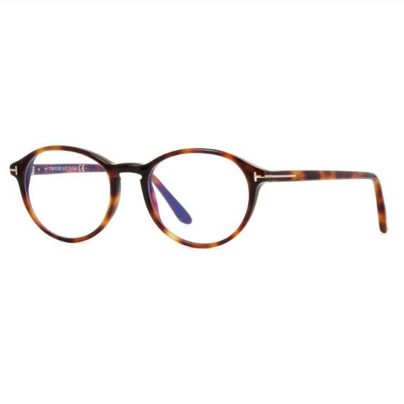 Tom Ford FT5753-B 053 Eyeglasses Havana Frame 51mm