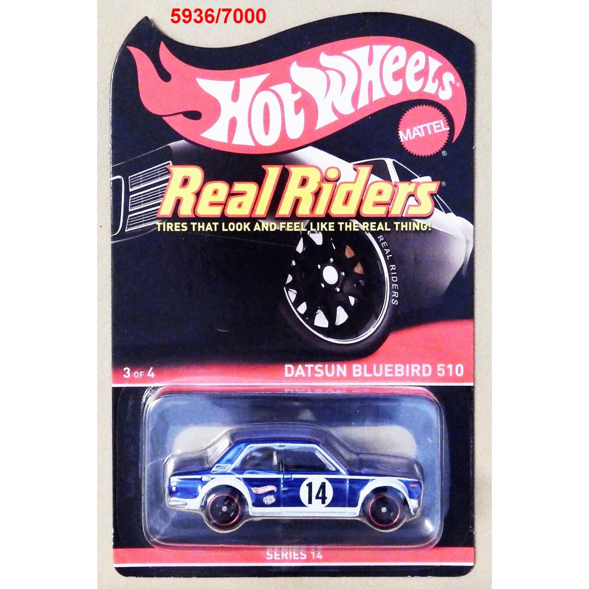 Hot Wheels Rlc 1971 Datsun Bluebird 510 Pick Your Car S Red Line Club 2016-Blue 5936/7000