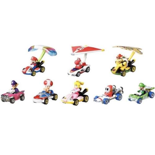 Hot Wheels Mario Kart 8-PACK Collector Set