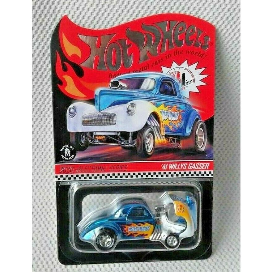 `41 Willys Gasser 1:64 Hot Wheels 2020 Selections Series Rlc Exclusive GLH88