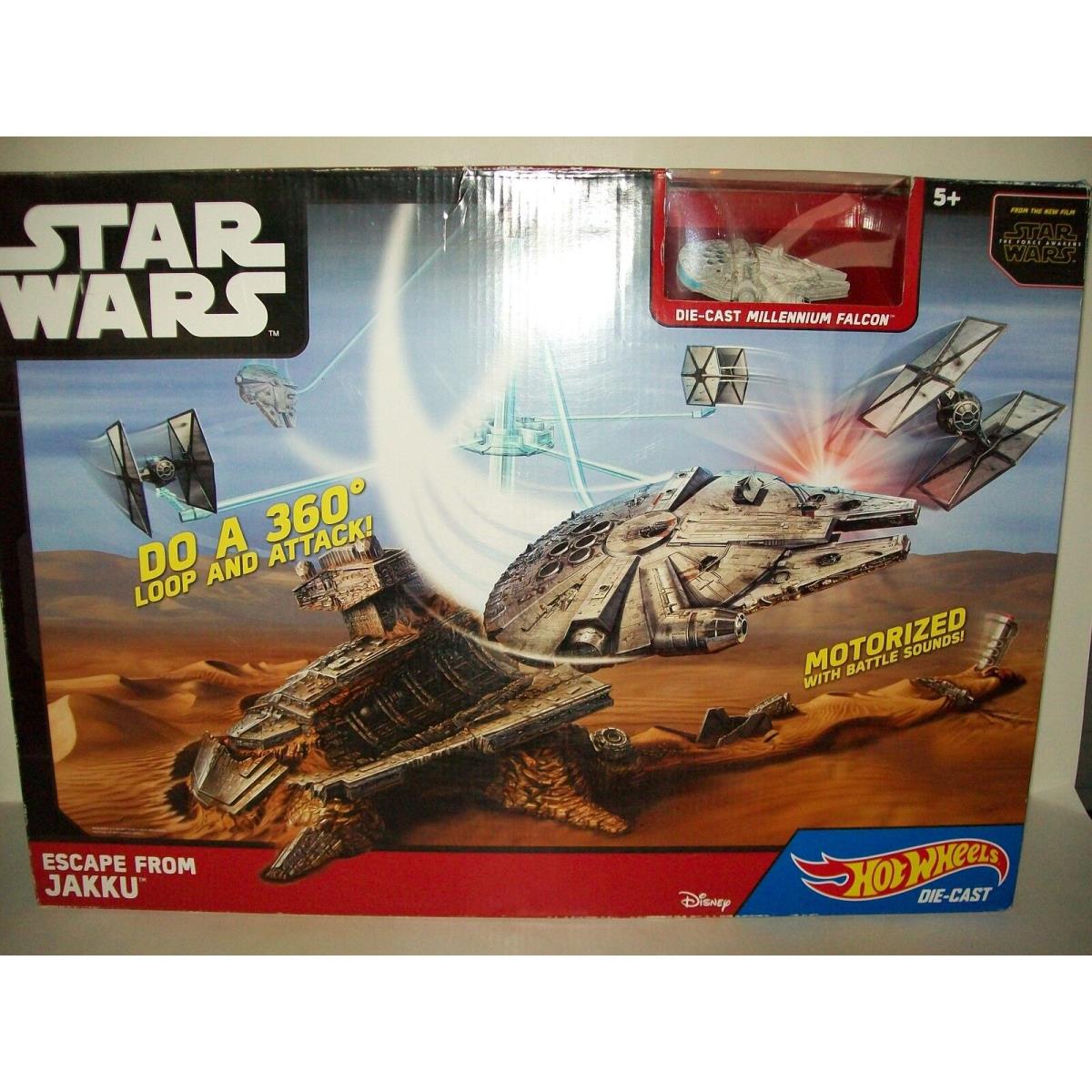 Hot Wheels Die-cast Star Wars Escape From Jakku Play Set