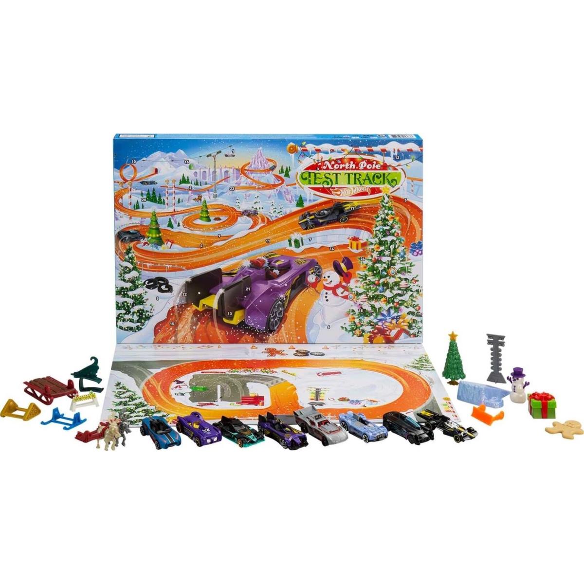 2021 Advent Calendar with 24 Surprises That Include 8 1:64 Scale Vehicles