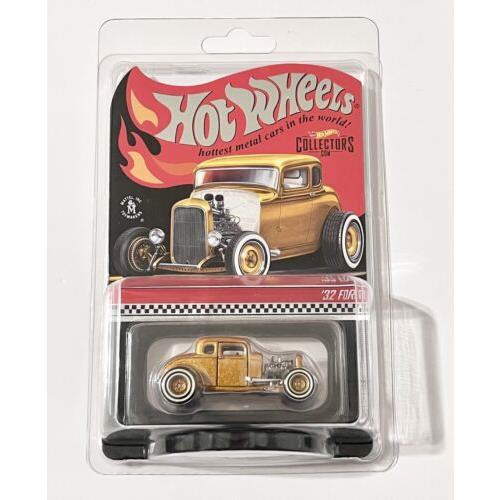 2021 Hot Wheels Rlc Gold Metalflake `32 Ford Hot Rod 1932 Ford Coupe 05759/17500