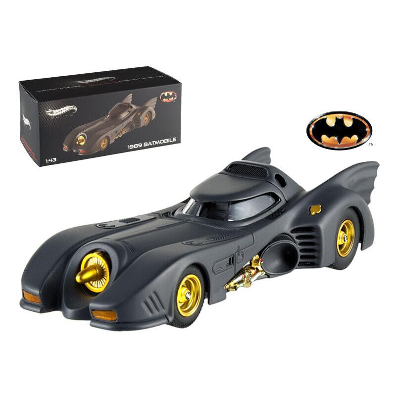 1989 Movie Batmobile Elite Edition 1/43 Diecast Car Model BY Hotwheels X5494