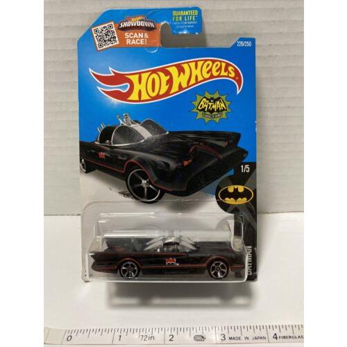 2015 Hot Wheels 1966 Batman TV Series Batmobile Collectible