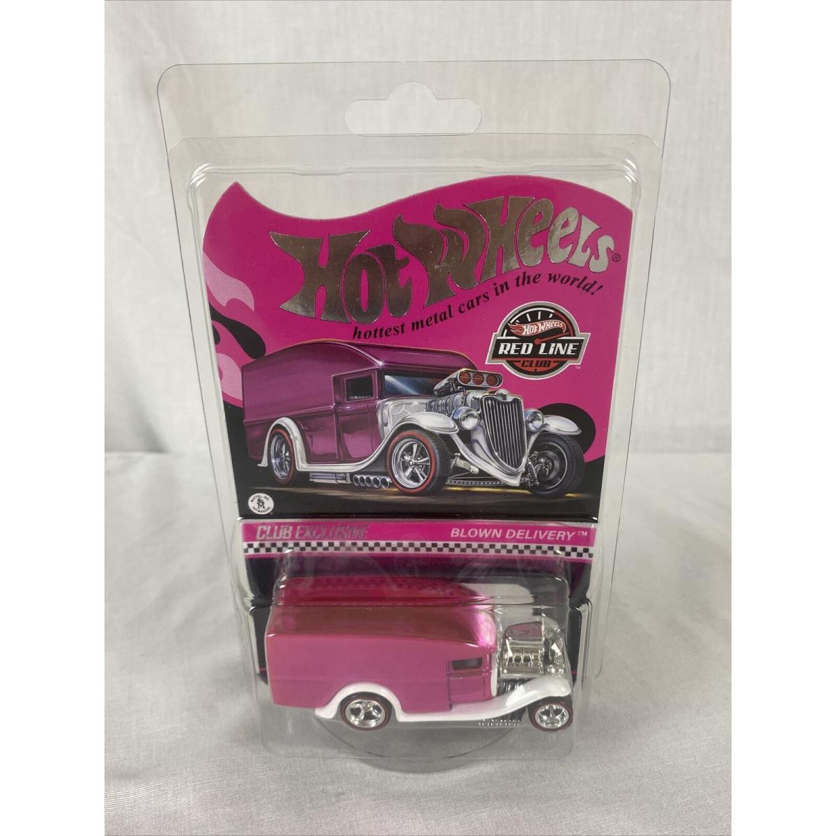 Hot Wheels Pink Blown Delivery Collector Nationals 2022 Rlc Exclusive