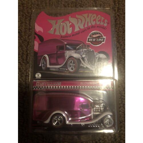 Hot Wheels Pink Blown Delivery Collector Nationals 2022 Rlc Exclusive In Hand