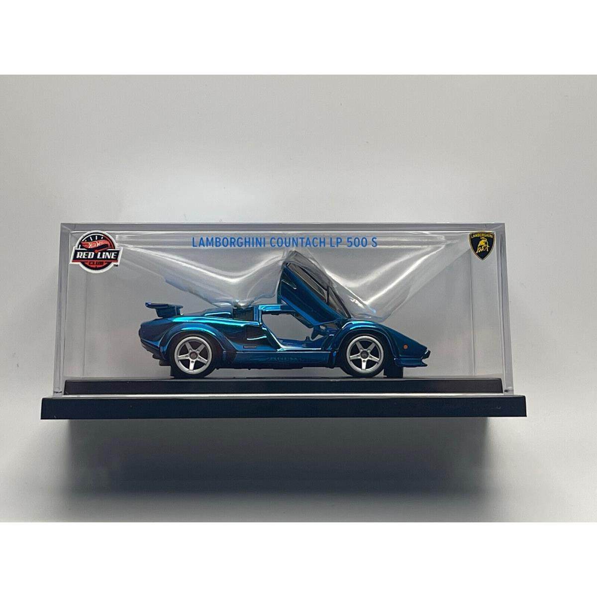 Hot Wheels Lamborghini Countach LP500 S 1982 1:64 Diecast Car Model - Blue