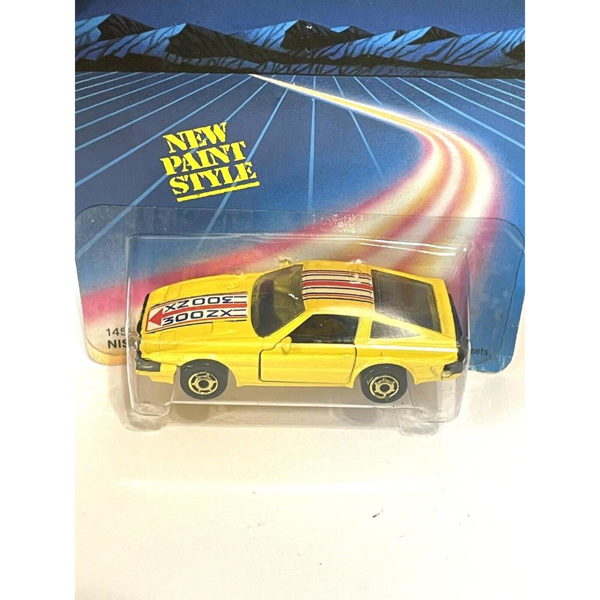 1986 Hot Wheels Nissan 300ZX Speed Fleet Yellow