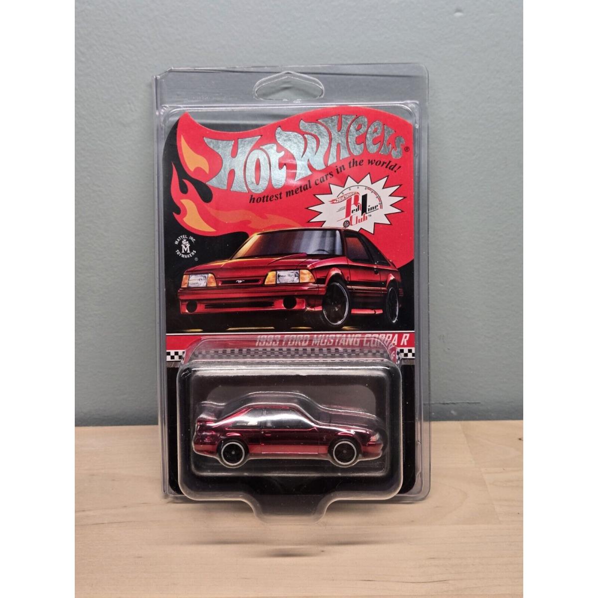 Hot Wheels 2021 Rlc Exclusive 1993 Ford Mustang Cobra R - Red Line Club