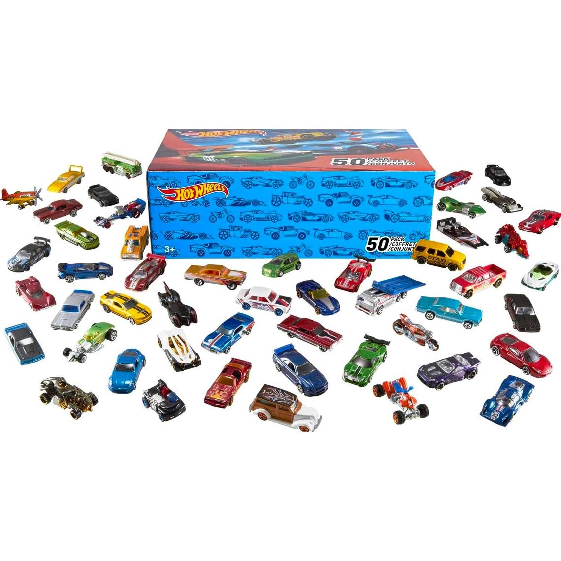 Hot Wheels Basic Toy Cars Ultimate Starter Set 50 Pack Kids Play Vehicles