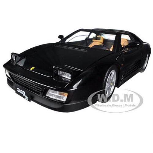 Ferrari 348 TS Elite Edition Black 1/18 Diecast Model Car BY Hot Wheels X5481