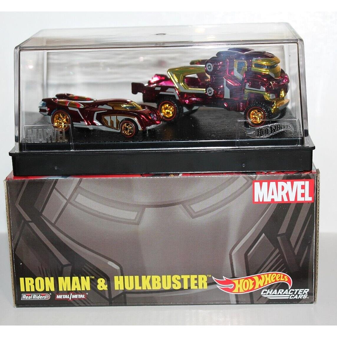 Hot Iron Man & Hulkbuster Wheels Rlc Character Cars Iron Man Hulkbuster 0785 / 4000 Nip