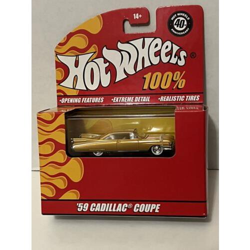 Hot Wheels 40th Anniversary 59 Cadillac Coupe