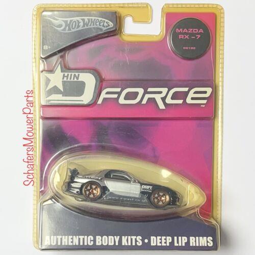 Hot Wheels 2004 Hin Hot Import Nights D-force 1:50 Scale Mazda RX-7 Silver G8192