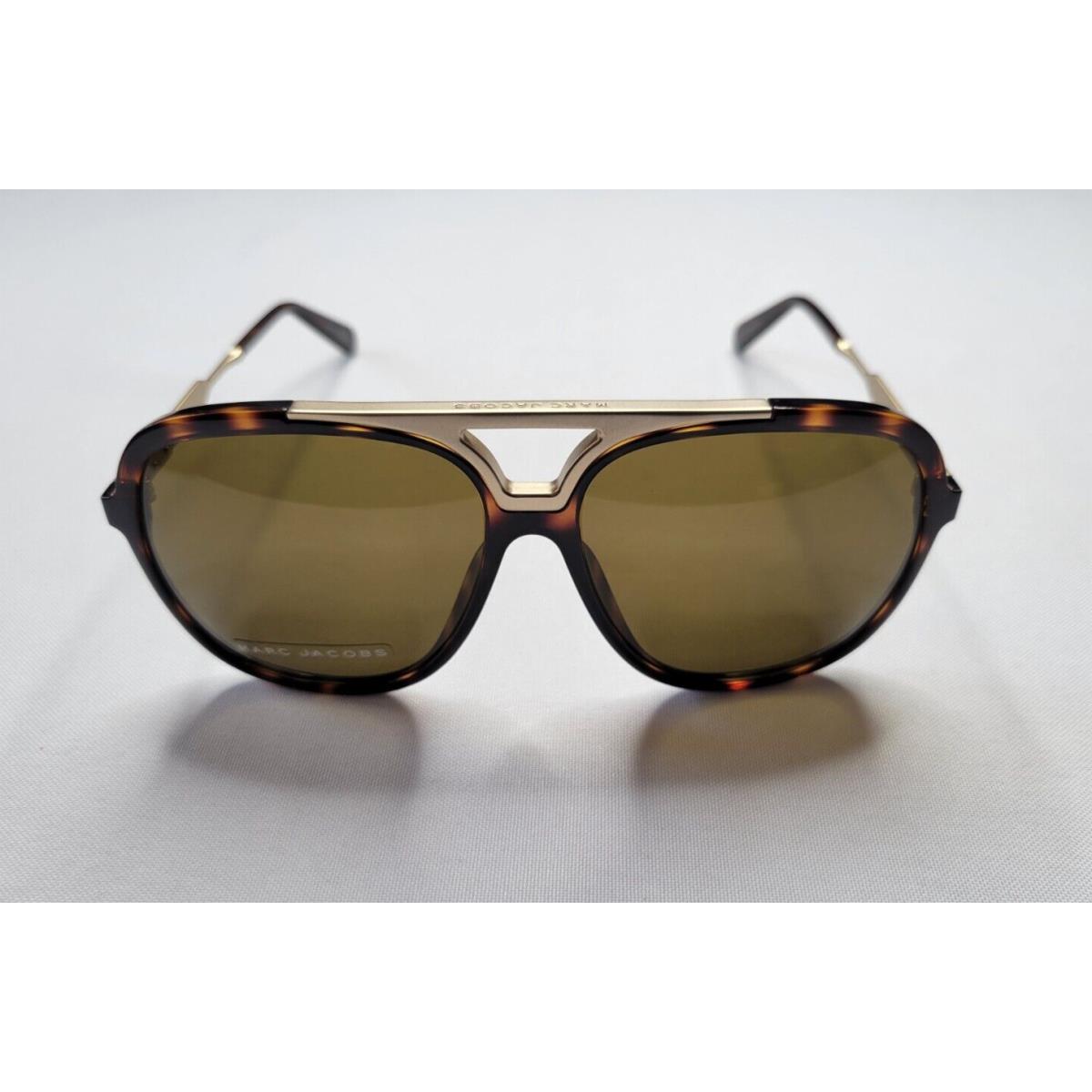 Marc Jacobs MJ618/S 147/EC Gold Havana Aviator Sunglasses Made IN Italy