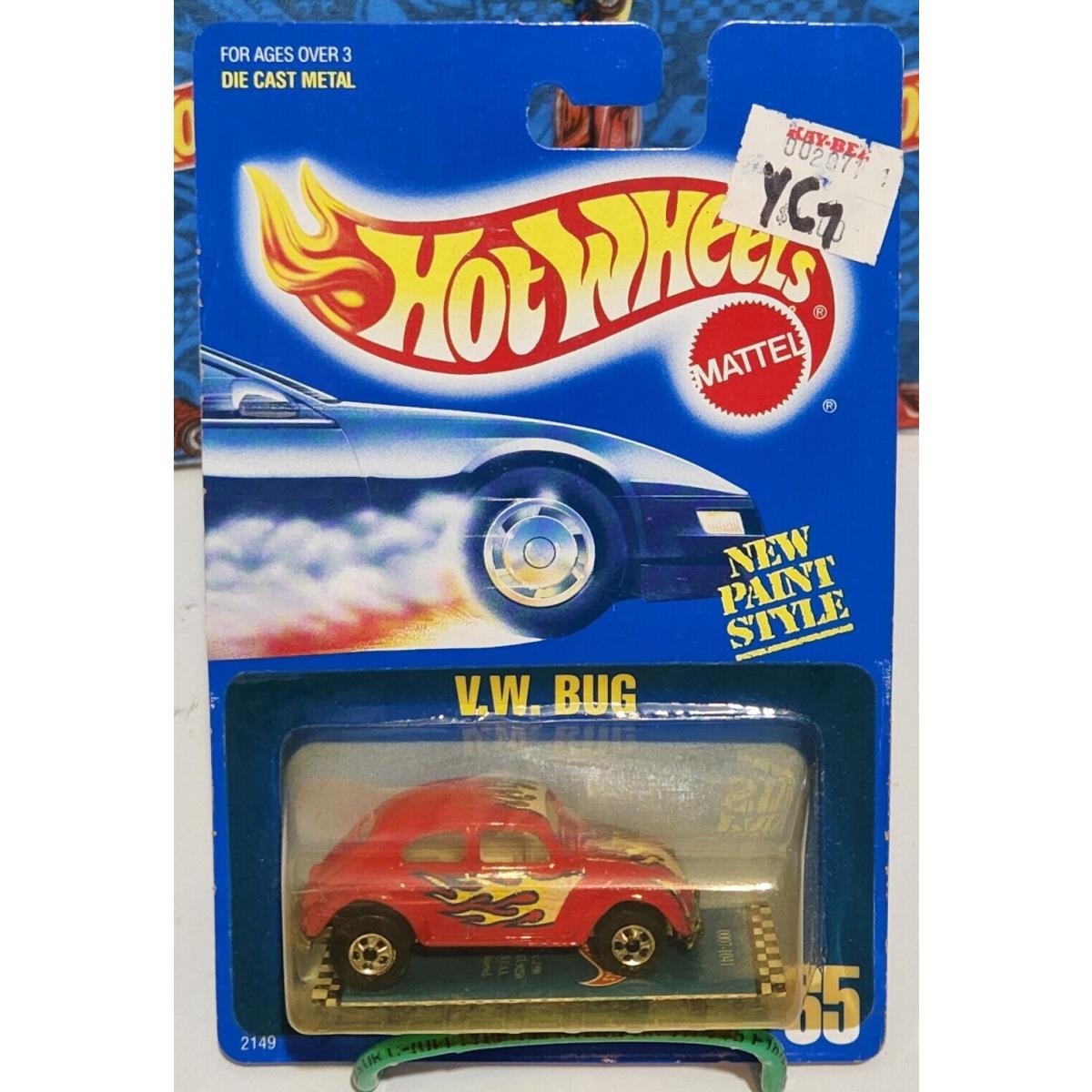 Hot Wheels VW Bug 65 Collector Number Series 1991