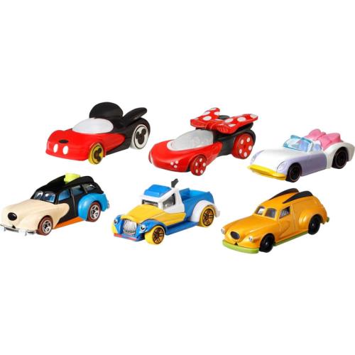 Hot Wheels Disney Character Cars Special Collector s Packaging Set Of 6 Toy Cars