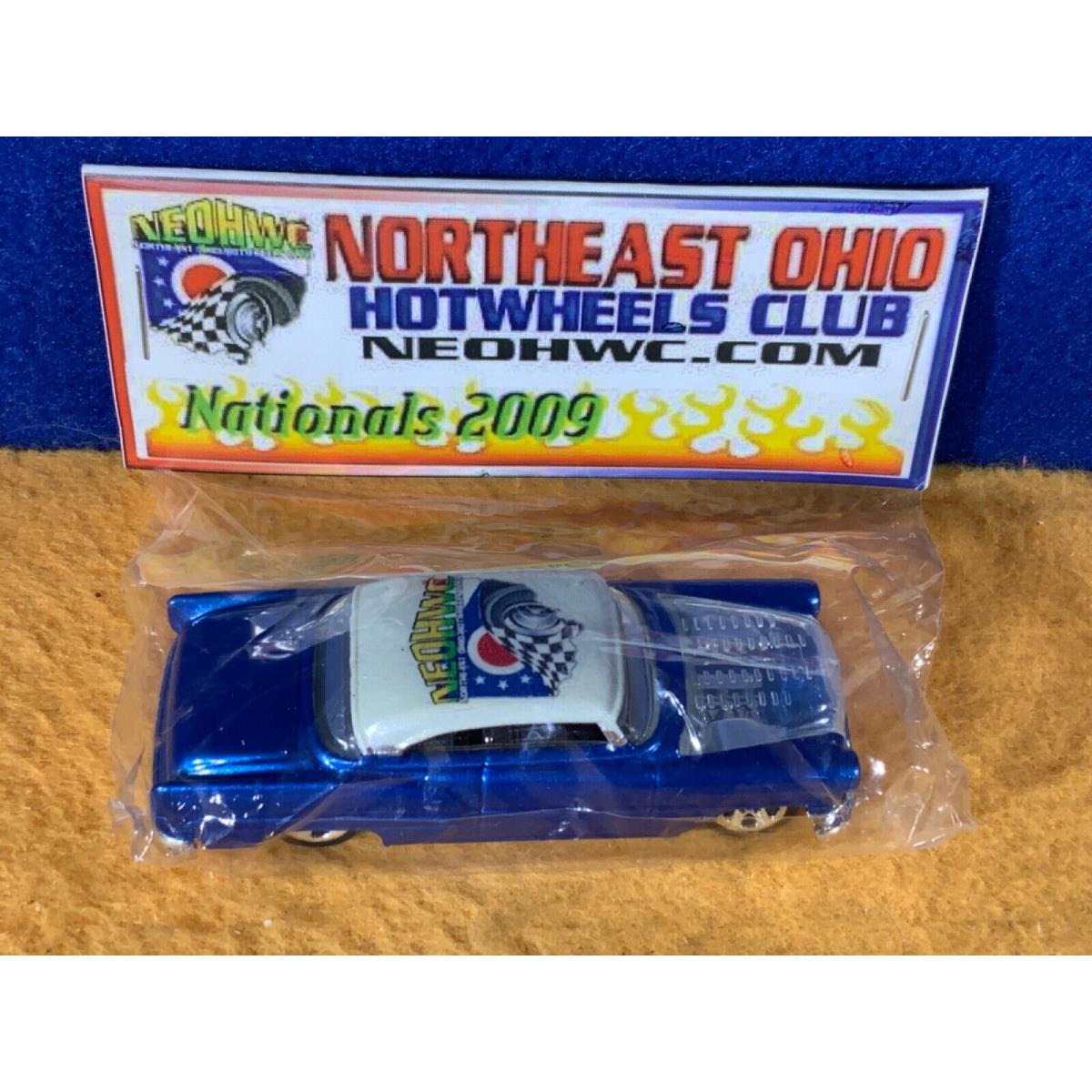 O9-88 Hot Wheels Northeast Nationals - Custom 53 Chevy - 2009 - Blue