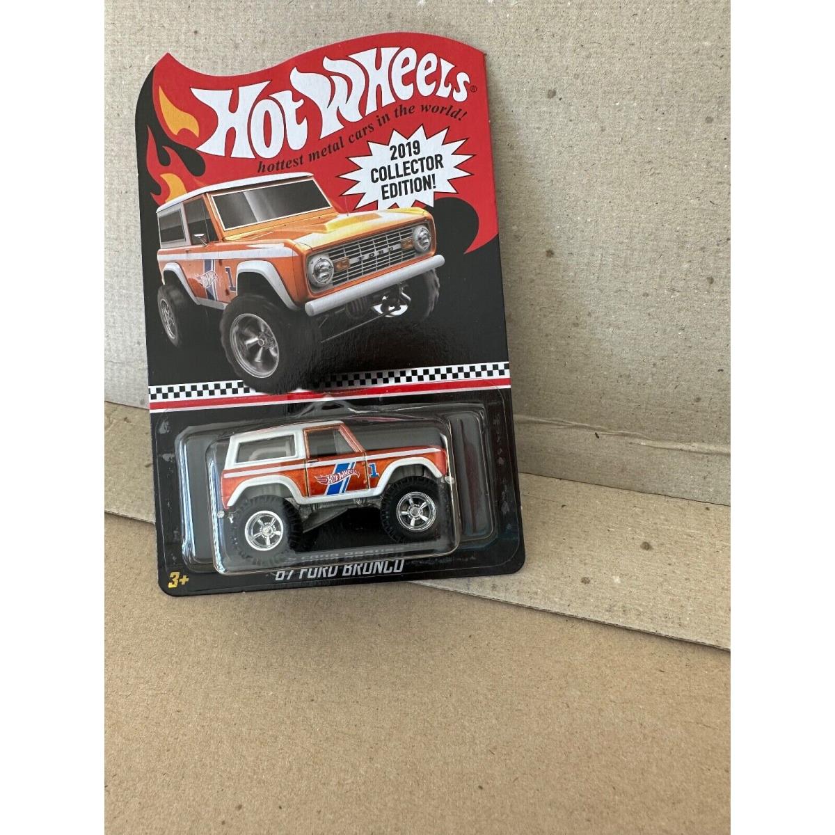 2019 Hot Wheels `67 Ford Bronco Collectors Edition K-mart Mail In Exclusive L11