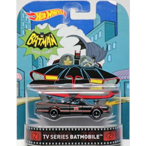 Hot Wheels Batman TV Series Batmobile Retro Entertainment DJF46 Nrfp 1:64