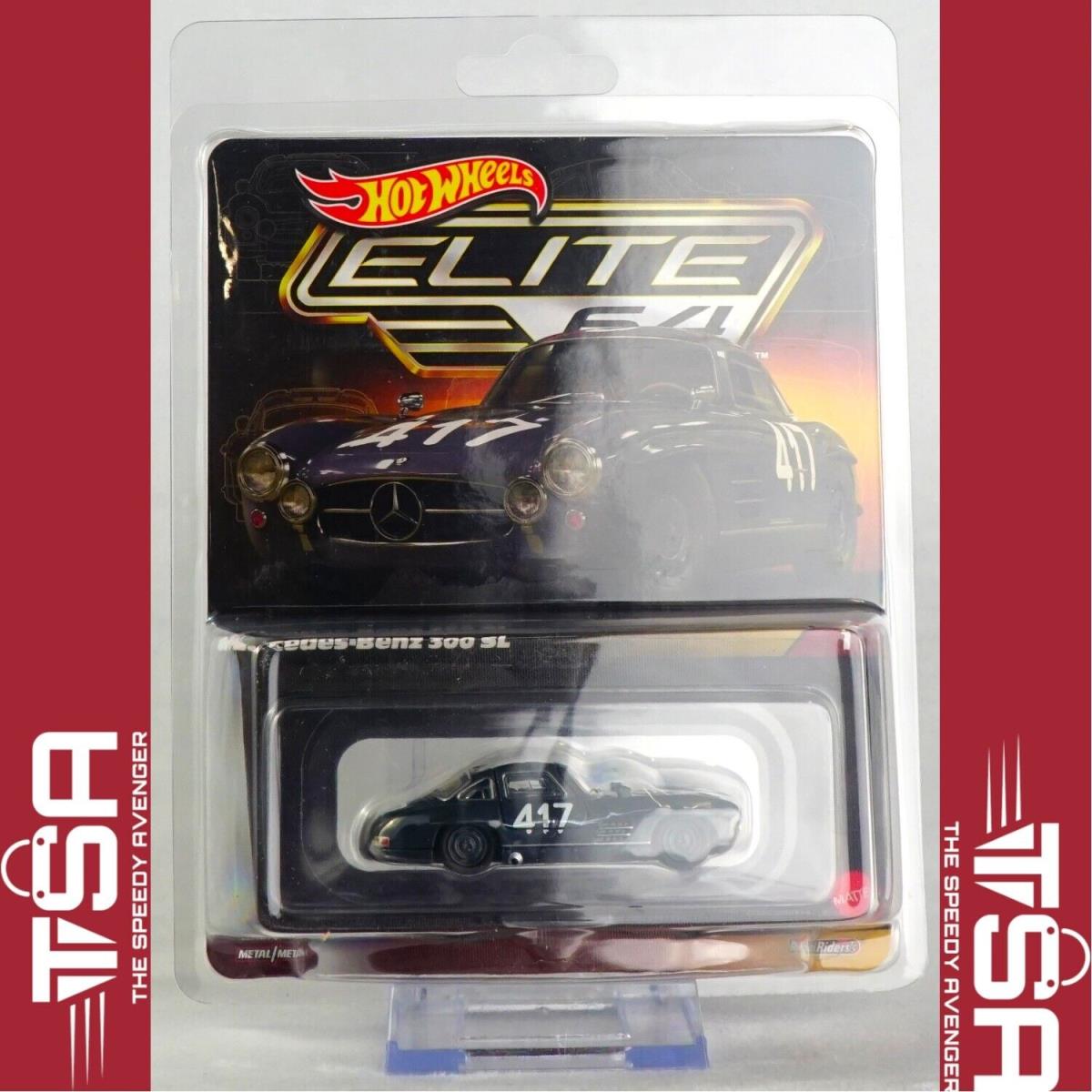 Hot Wheels Collectors Mercedes-benz 300 SL Elite 64 Series Mattel Creations 1:64