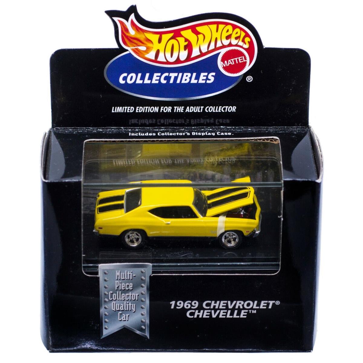 Hot Wheels Cool Collectibles 1969 Chevrolet Chevelle Yellow 1/64 - Yellow