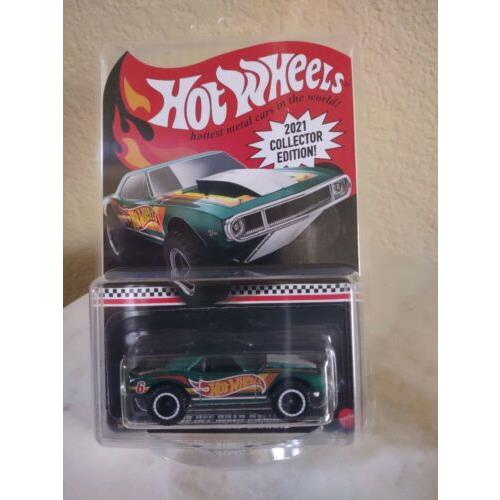 2021 Hot Wheels Game Stop Collector Edition `67 Off Road Camaro W/plastic Case