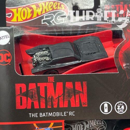 The Batmobile RC 2022 The Batman Movie DC Comics Hot Wheels RC 1:64