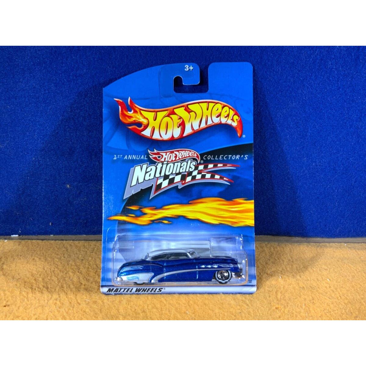 M9-29 Hot Wheels 1st Collector S Nationals - SO Fine Gmtm - Blue - 2001