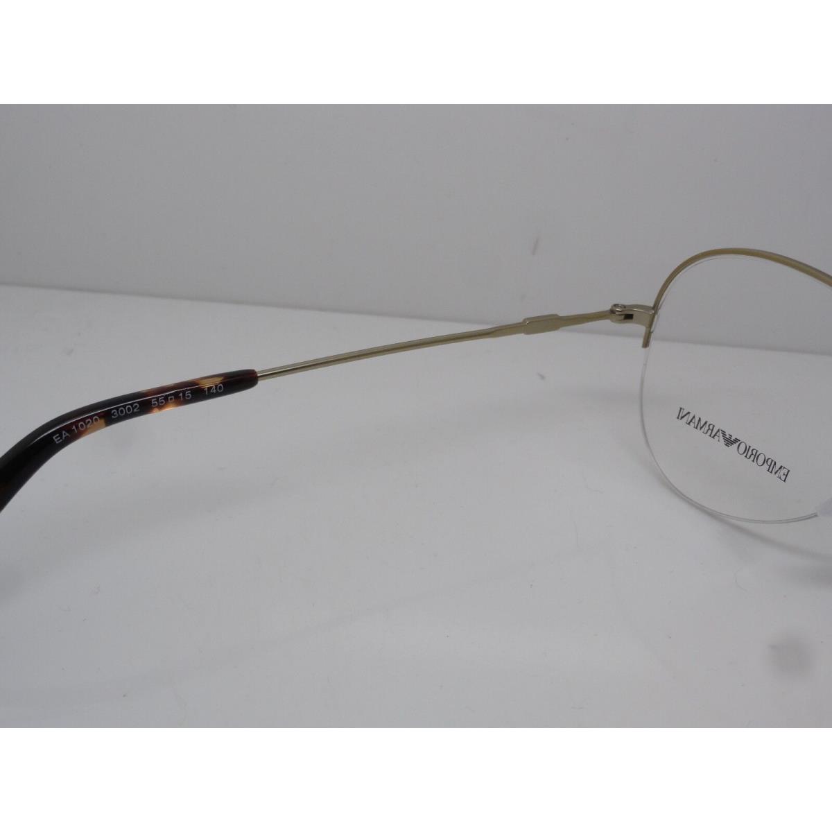 Emporio Armani eyeglasses  - Matte Gold Frame 2