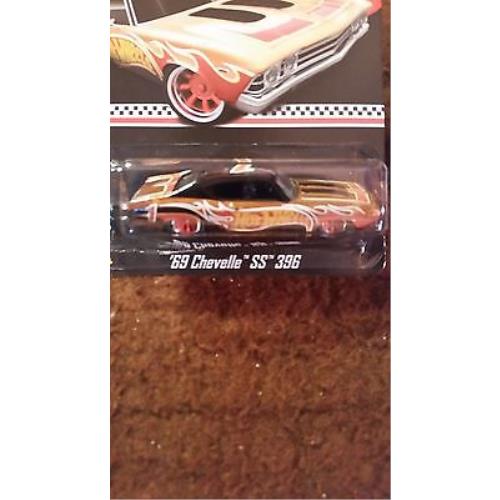 Hot Wheels- `69 Chevelle SS 396 -rlc-collectors Edition 2014 - 1 0F 4 Rare Vhtf