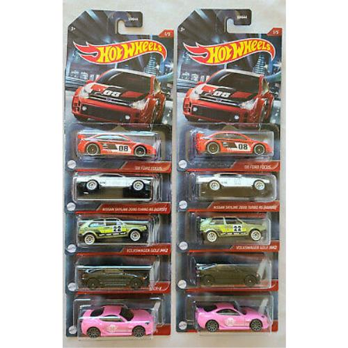 2021 Hot Wheels Street Racers 2 Complete Sets OF 6