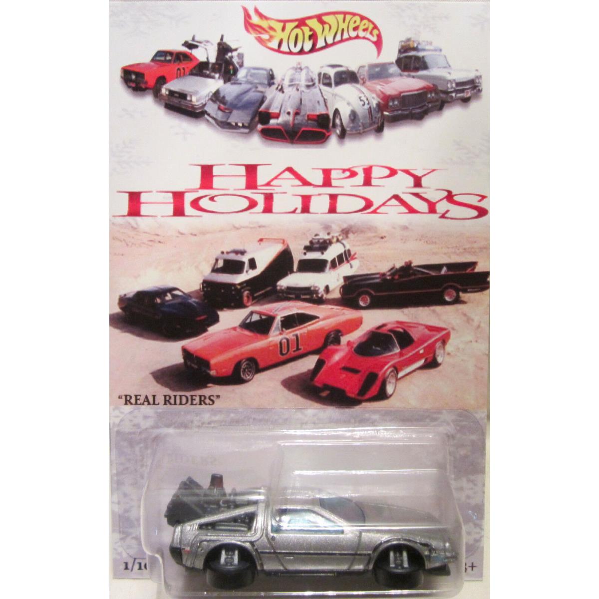 Hot Wheels Custom Time Machine Hover Mode Happy Hoildays RR Ltd 1/10