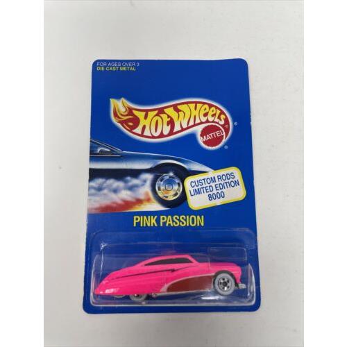 Hot Wheels Pink Passion Custom Rods Limited Edition 8000 1/64 Diecast