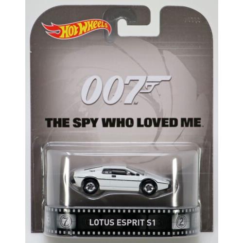 Hot Wheels Lotus Esprit S1 James Bond 007 The Spy Who Loved Me CFR26 Nrfp 1:64