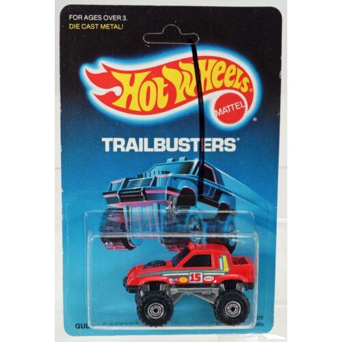 Hot Wheels Gulch Stepper Trailbusters Series 1516 Nrfp 1988 Red CT 1:64