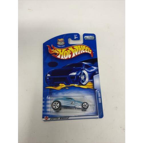 Hotwheels Sooo Fast B2307 Blue Long Card 1 64 Scale