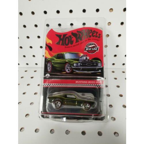 2022 Hot Wheels Rlc Exclusive Olive Mustang Boss Hoss