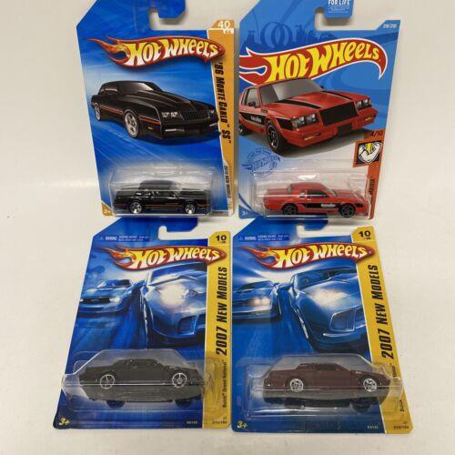 Hot Wheels Set Of 4- Buick Models and Muscle Mania 1:64