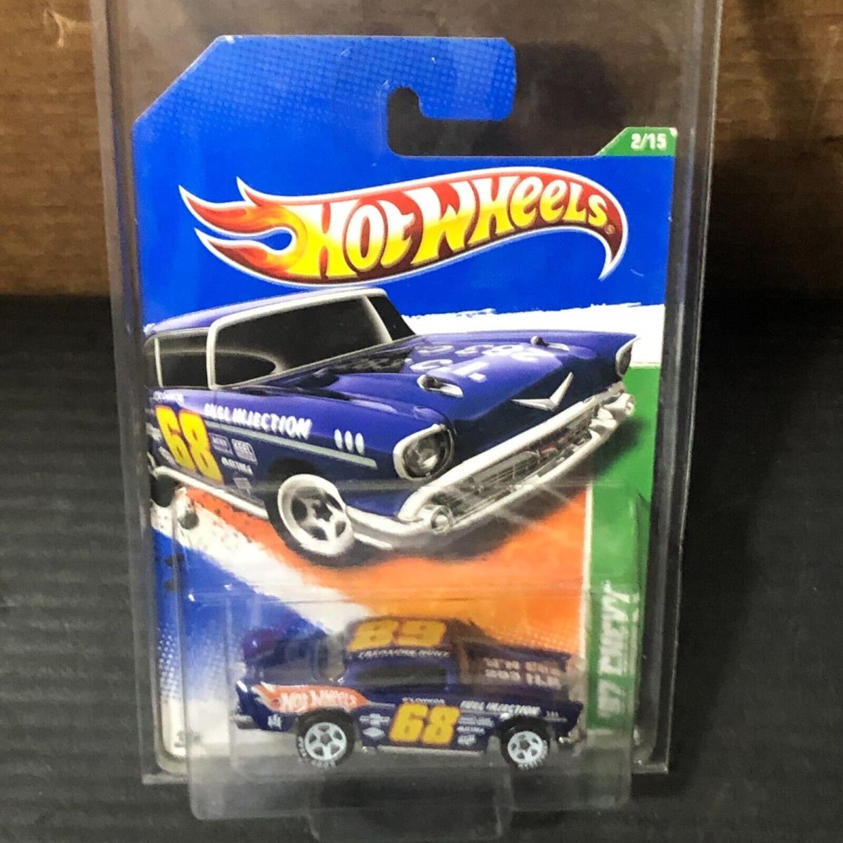 Hot Wheels Treasure Hunt 57 Chevy w/ Protection 68 From 2011