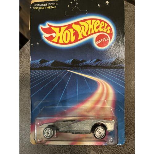 Hot Wheels Jet Sweep X5 2546 Never Removed From Pack 1986 Unpainted 1:64