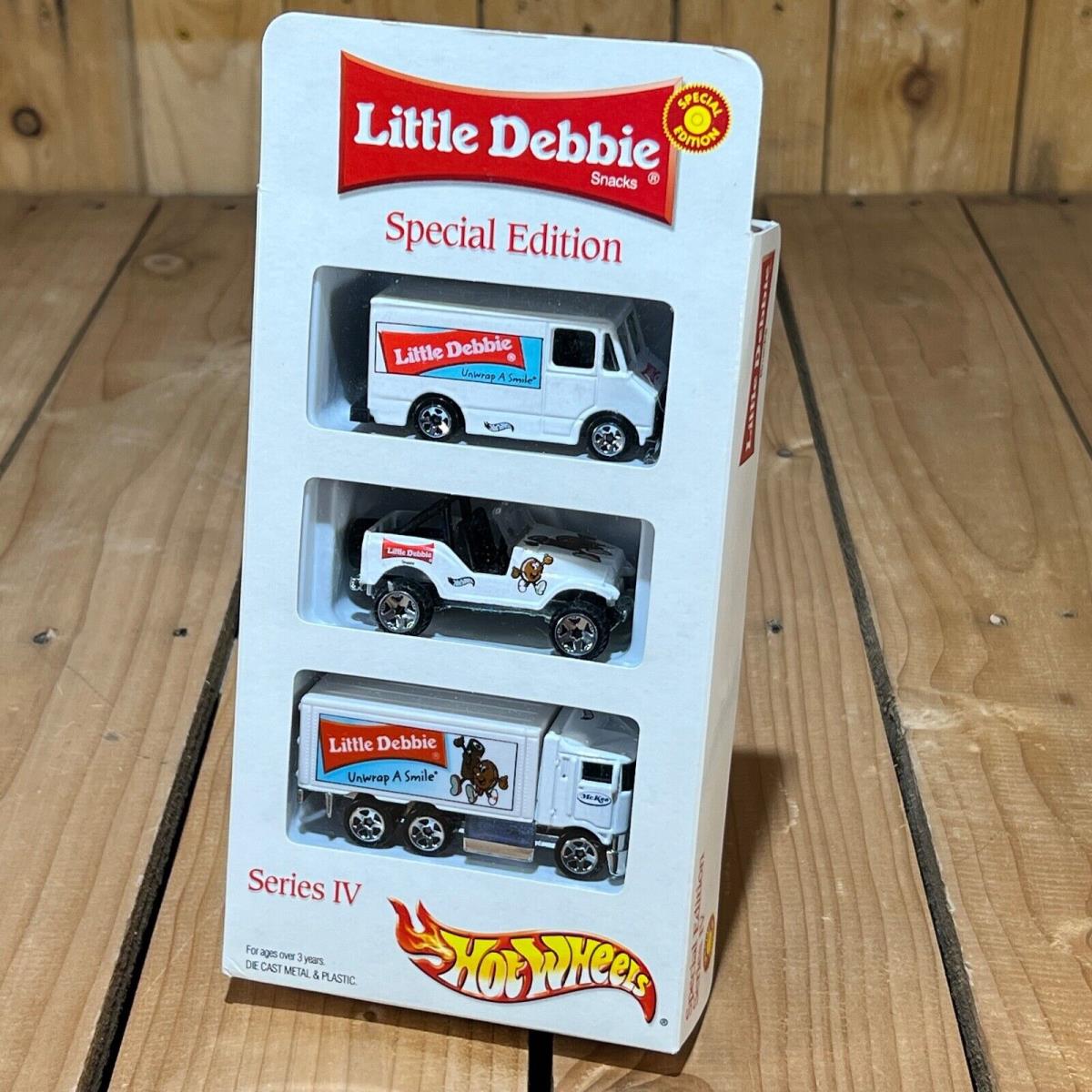 Hot Wheels Little Debbie Special Edition Series IV - 1:64 Diecast Car Set 2004
